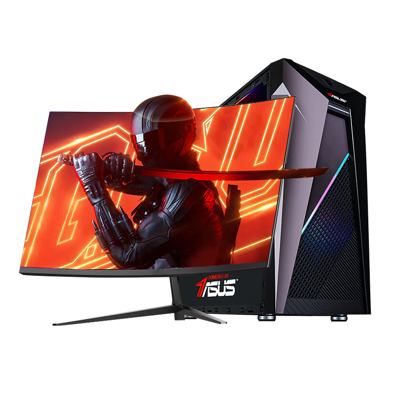 華碩 未來者13/14代i5/4060Ti電競游戲臺式電腦主機(jī)3A設(shè)計師渲染DIY直播組裝整機(jī)全套